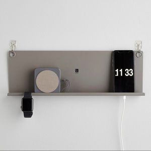 2 Umbra Levit Grey Tech Shelves NEW